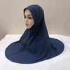 Plain Large Size Muslim Hijab