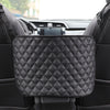 Crystal Rhinestone PU Leather Car Storage Bag