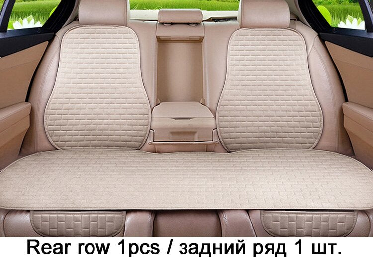 Car Linen Seat Cushion Protector Pad