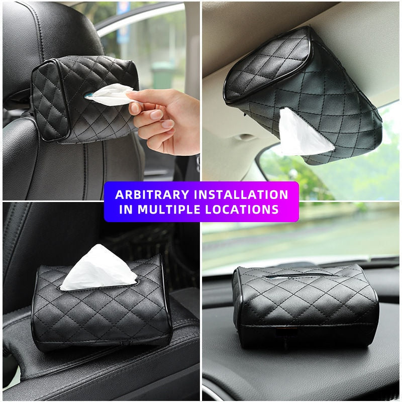 Black Tissue Boxes for Car