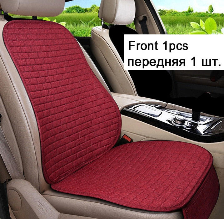 Car Linen Seat Cushion Protector Pad