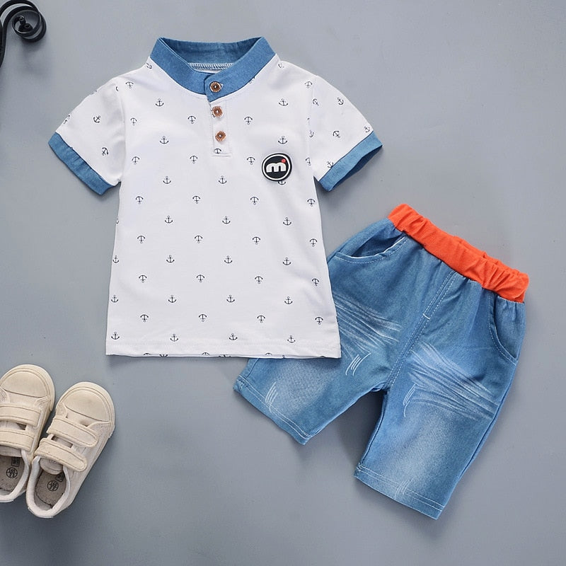 Summer boys clothes sets