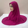 Laden Sie das Bild in den Galerie-Viewer, Plain Large Size Muslim Hijab