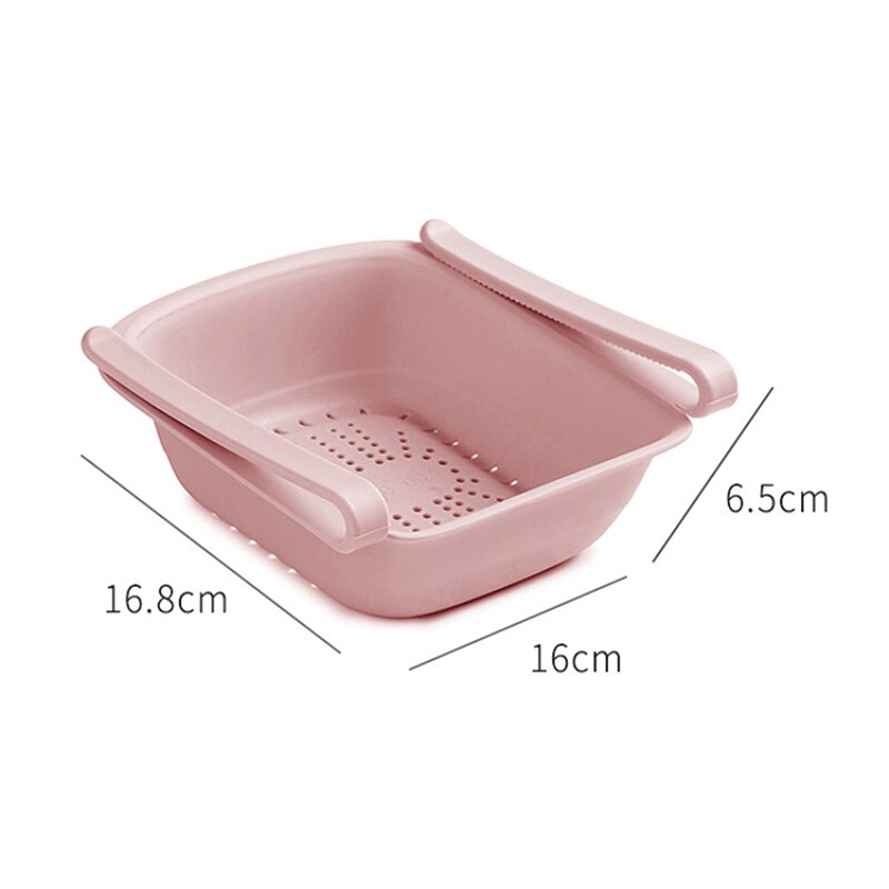 Plastic Fridge Egg Storage Baskets