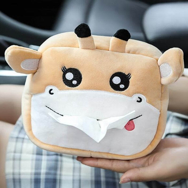 Cute Cartoon Car Tissue Box