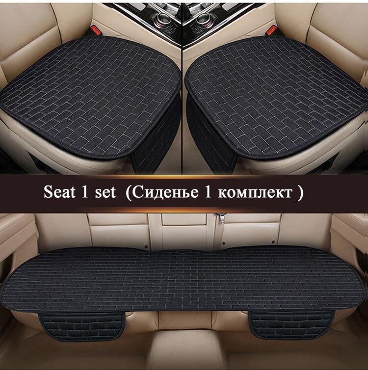 Car Linen Seat Cushion Protector Pad