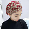 Breathable Lace Beading Turban Hat