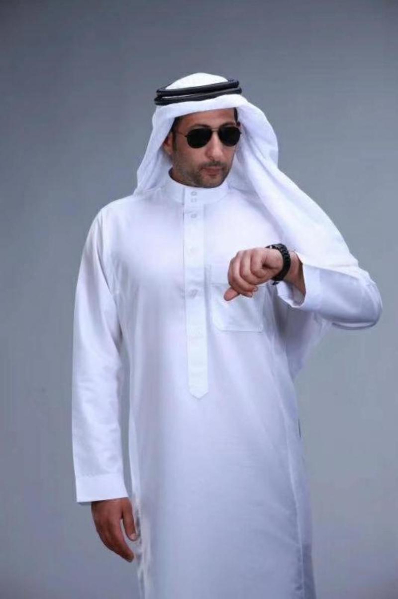 Long Sleeve Loose Muslim Dress