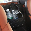 Crystal Rhinestone PU Leather Car Storage Bag