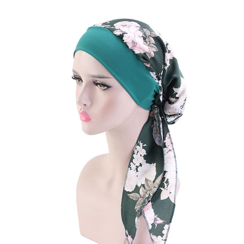 Women Printed Beanie Turban