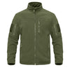 Full Zip Up Tactical Army Fleece Jacket