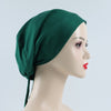 Laden Sie das Bild in den Galerie-Viewer, Double Layer Soft Satin Hijab Cap