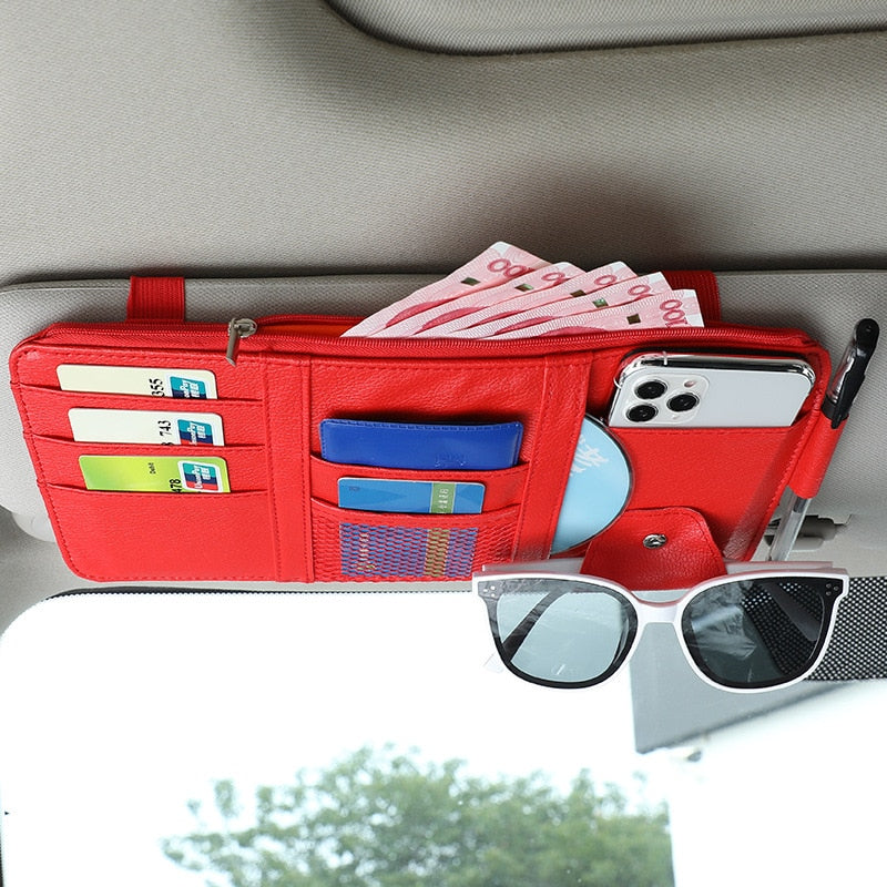 Car Sun Visor Bill Pen Organizer