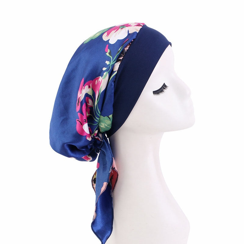 Women Printed Beanie Turban