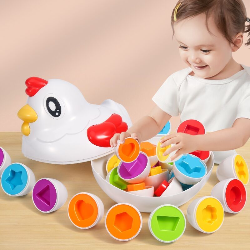 Baby Learning Educational Egg Toys For Kids Children 2 3 4 Years