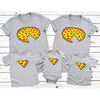 Funny Pizza Print  Family Matching Clothes
