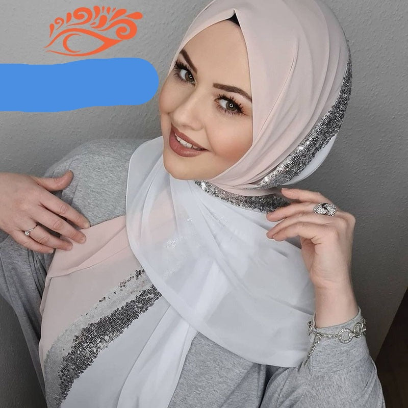 Chiffon Abaya Hijab Hijabs For Woman