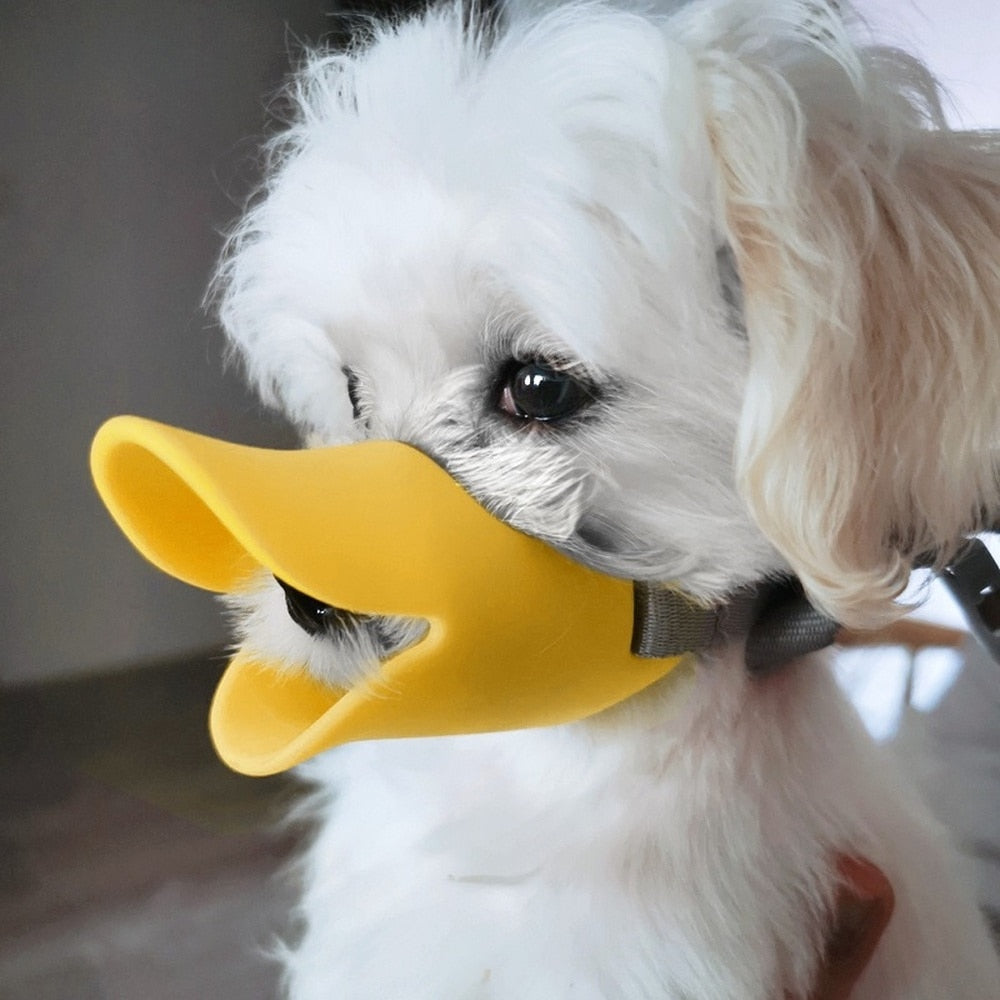 Silicone Duck Muzzle Mask for Pet