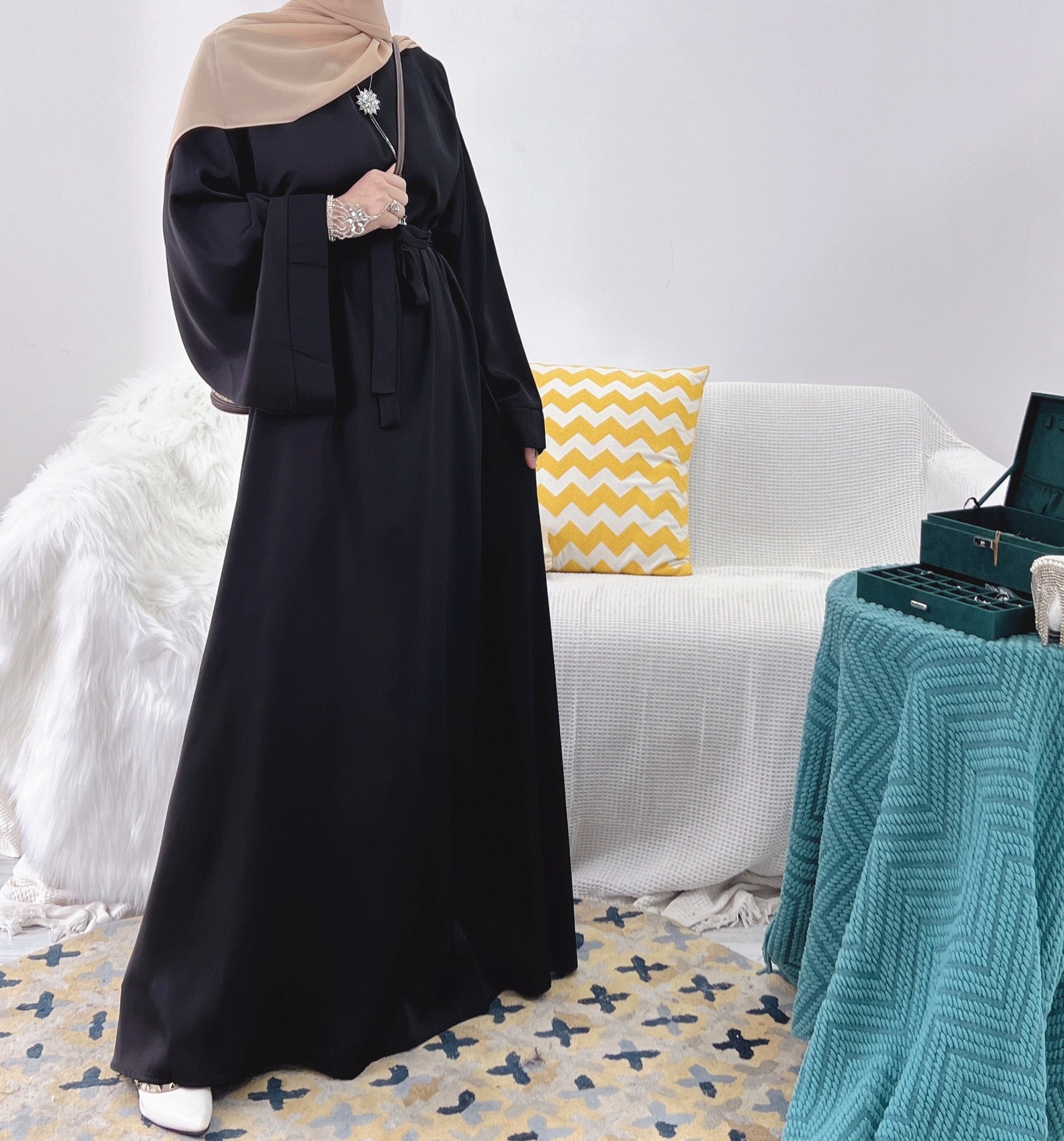 Plain Abaya Dress For Muslim Women