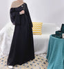 Load image into Gallery viewer, Plain Abaya Dress For Muslim Women