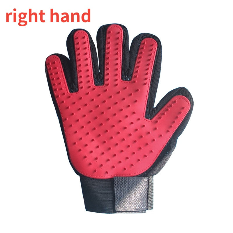 Cat grooming glove