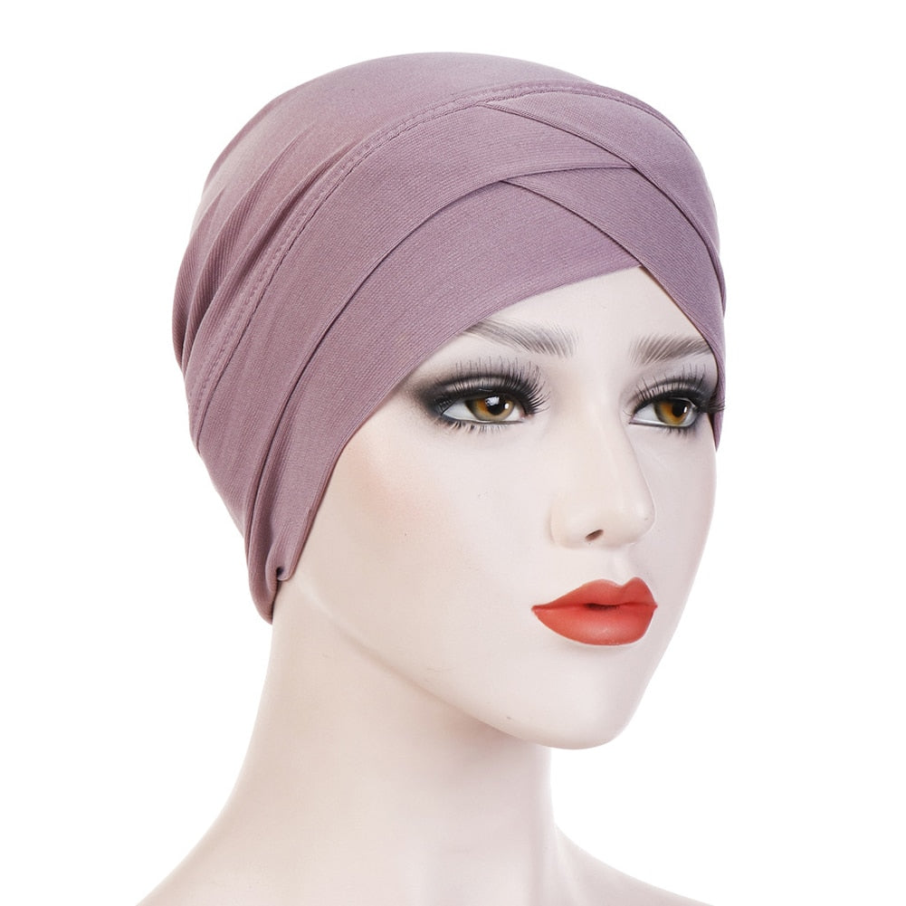 Elastic Tie Back Inner Hijab Caps