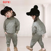 Boys Warm Coat +pant Sets