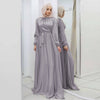 Muslim Fashion Belted Abaya