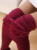 Knitting Velvet Casual Leggings
