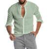 Load image into Gallery viewer, Linen Loose Solid Color Shirts