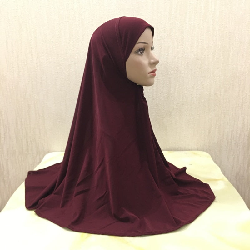 Plain Muslim pull on Hijab