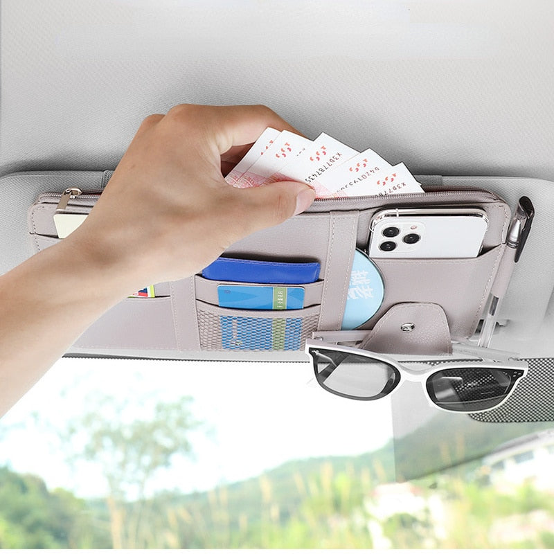 Car Sun Visor Bill Pen Organizer