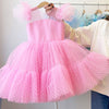 Load image into Gallery viewer, Girls Rainbow Unicorn Princess Dress