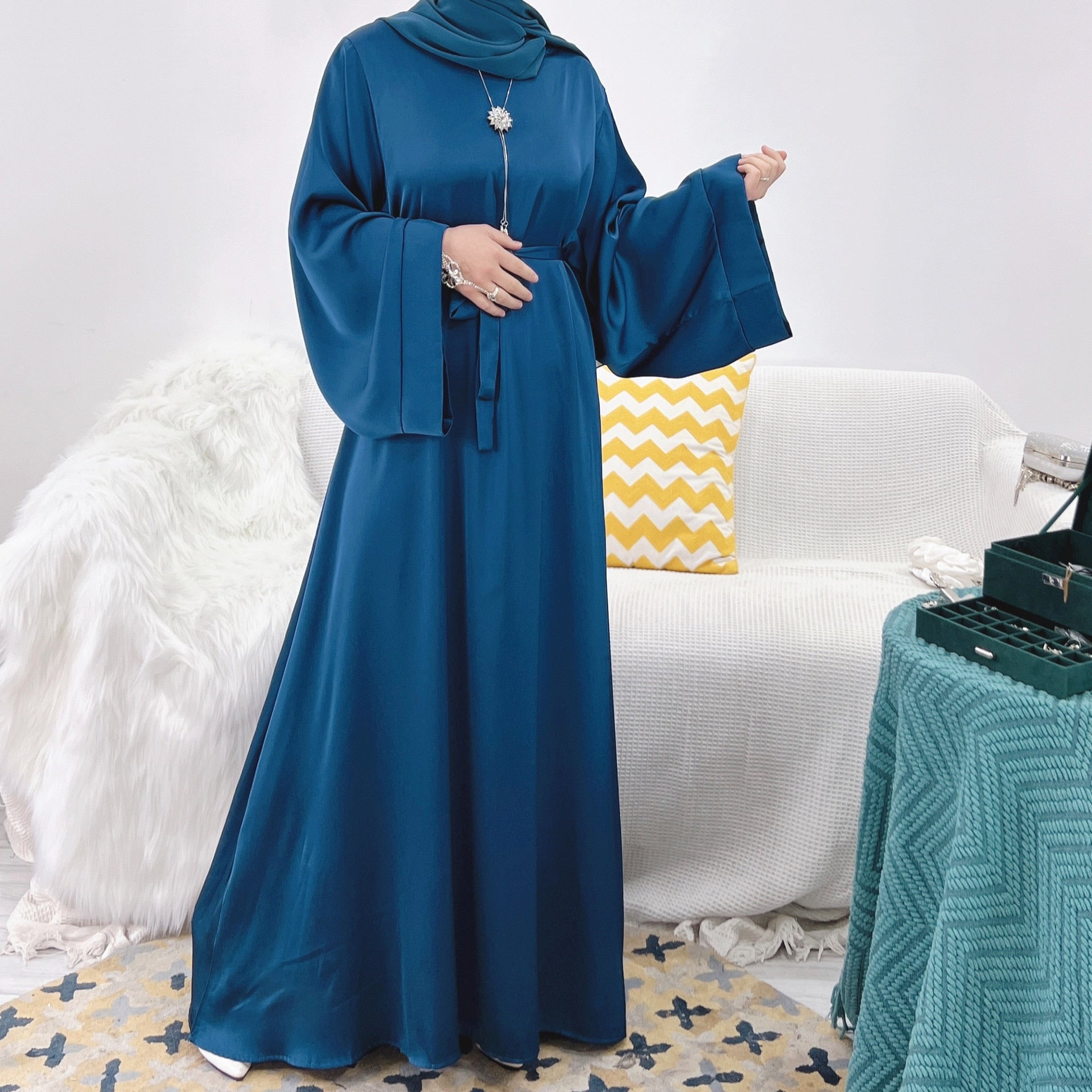 Plain Abaya Dress For Muslim Women