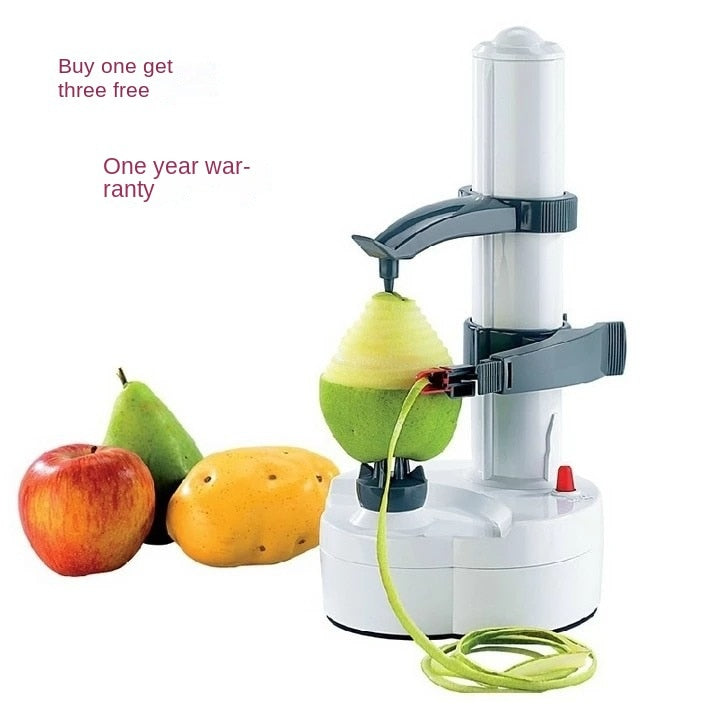 Multi-functional automatic fruit and potato peeler kitchen appliance