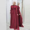 Muslim Fashion Belted Abaya