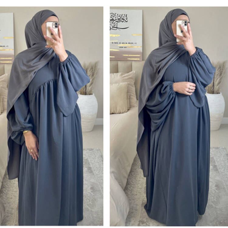 Abaya Femme Muslim Hijab Dress