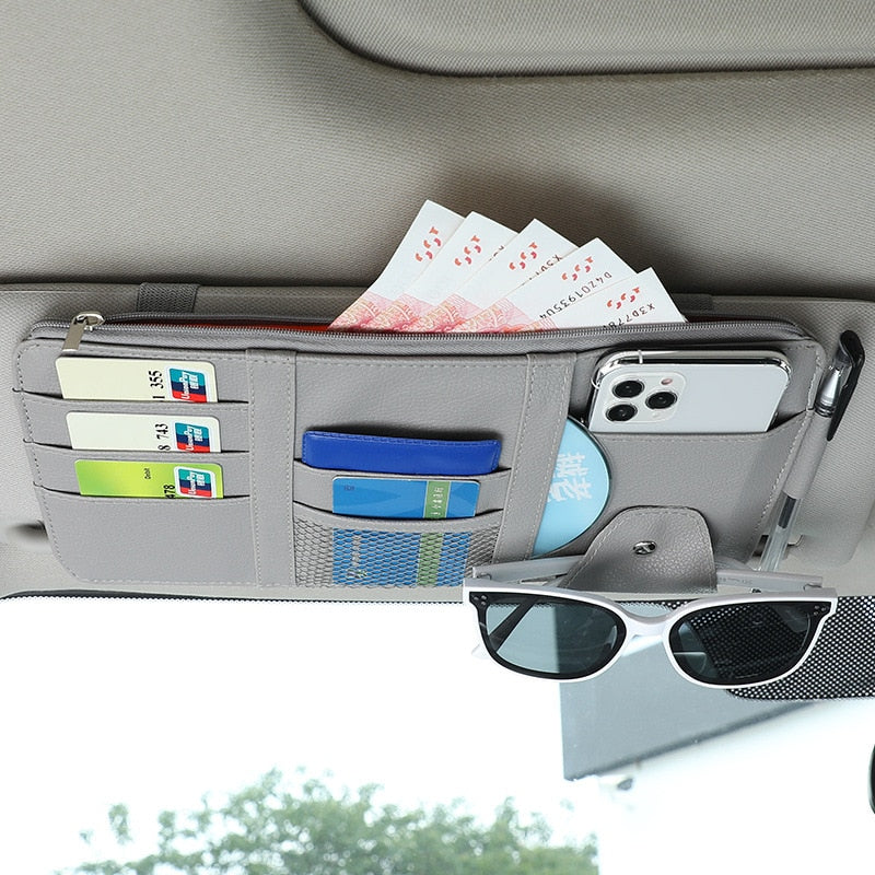 Car Sun Visor Bill Pen Organizer