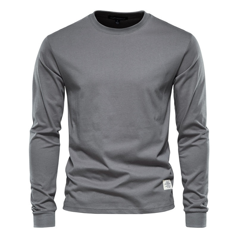 O-neck Long Sleeved T-shirt