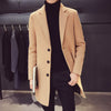 Load image into Gallery viewer, Men Long Cotton Coat