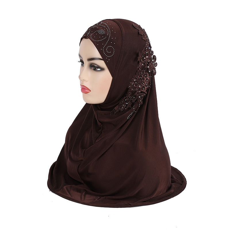 Lace And Stones Islamic Scarf
