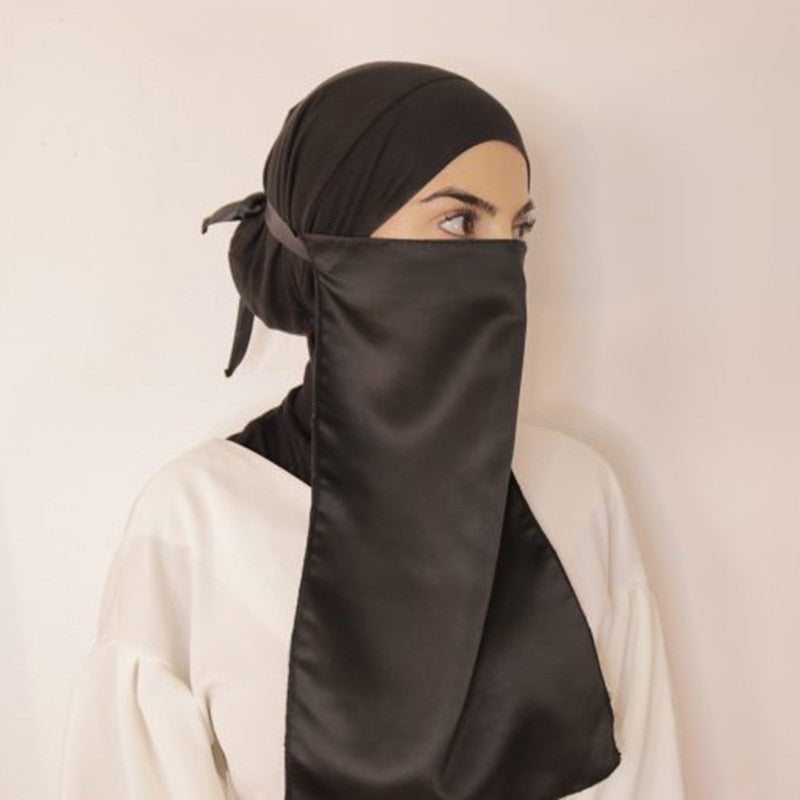 High Quality With Satin Niqab