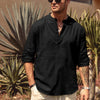 Load image into Gallery viewer, Long Sleeve Henley Shirt