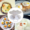 Frying Egg Holder Two Round Shape