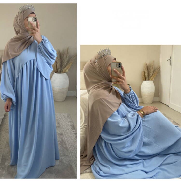 Abaya Femme Muslim Hijab Dress