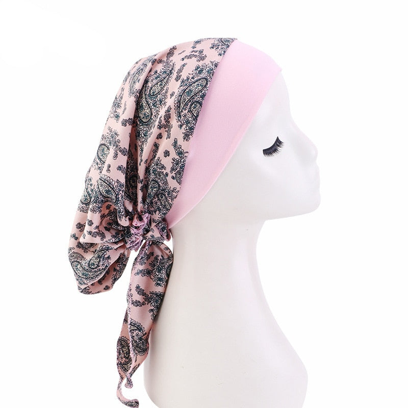 Women Printed Beanie Turban