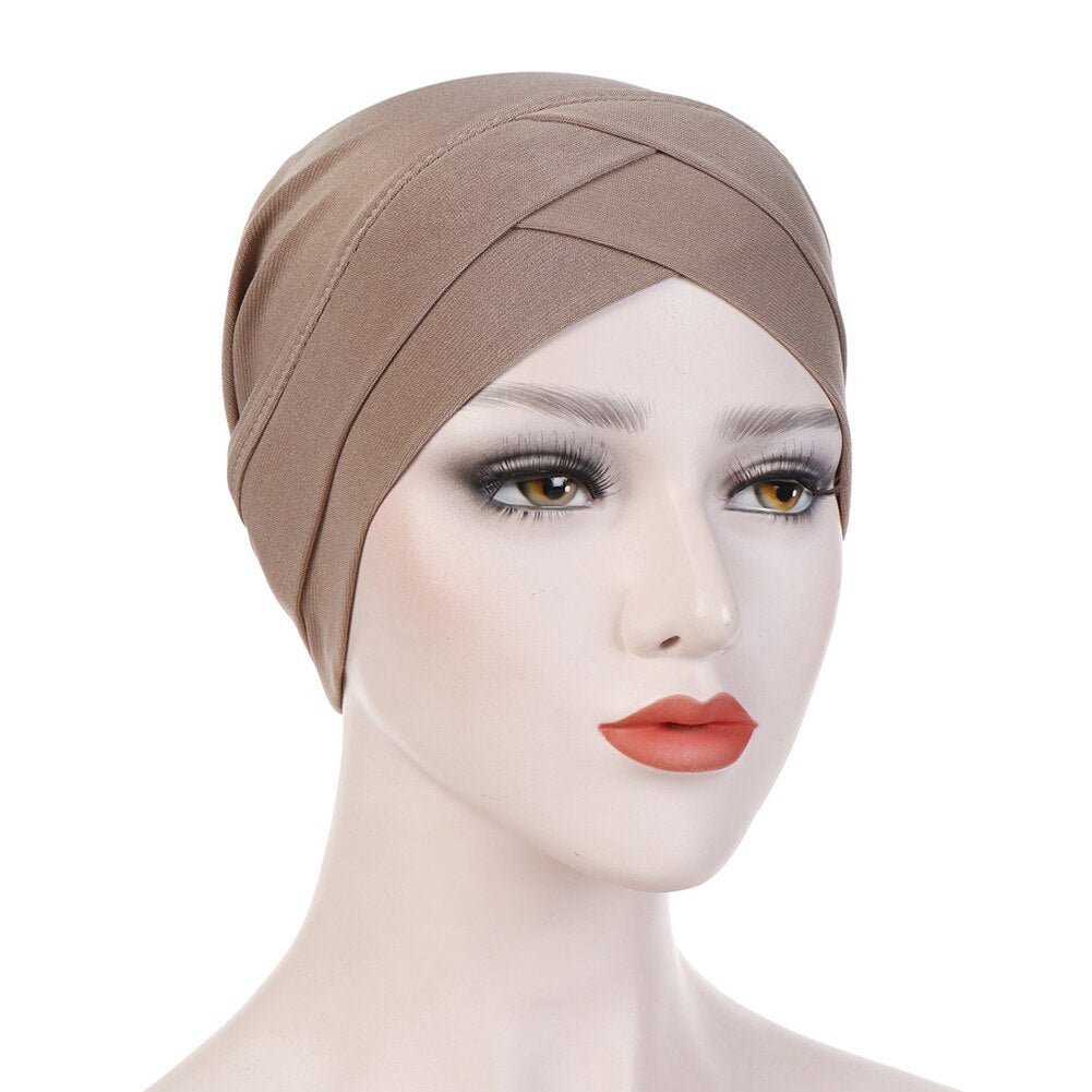 Elastic Tie Back Inner Hijab Caps