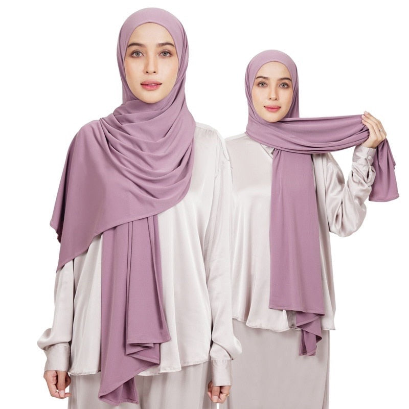 Instant Cotton Jersey Hijab Scarf