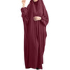 Bat Sleeve Hooded Robe