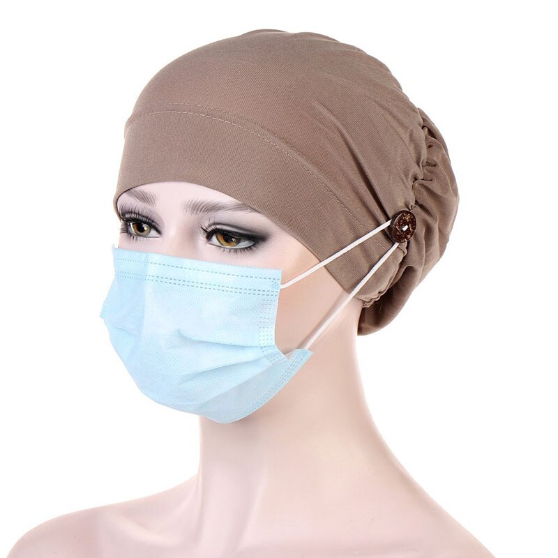 Elastic Tie Back Inner Hijab Caps